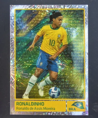 Figurinha Ronaldinho brilhante - Copa América 2011