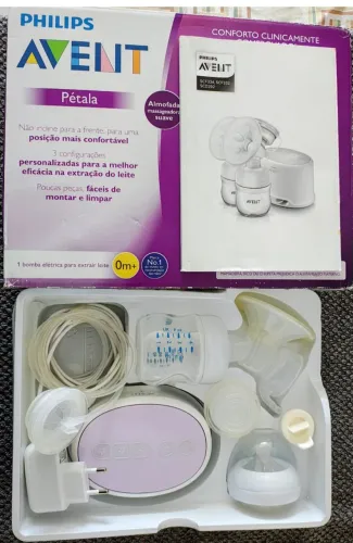 Extrator de leite elétrico Avent silencioso
