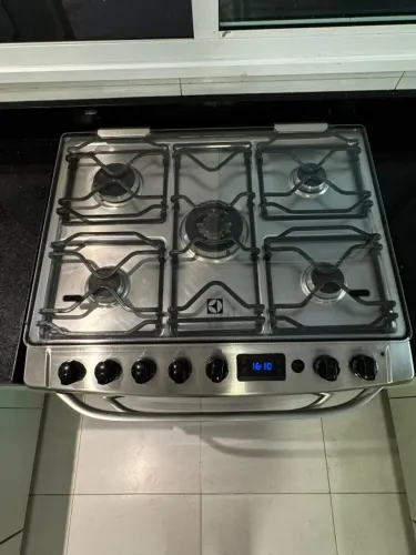 Fogão Electrolux 5 Bocas Tripla Chama + Duplo Forno - R$1.500 (Oportunidade)