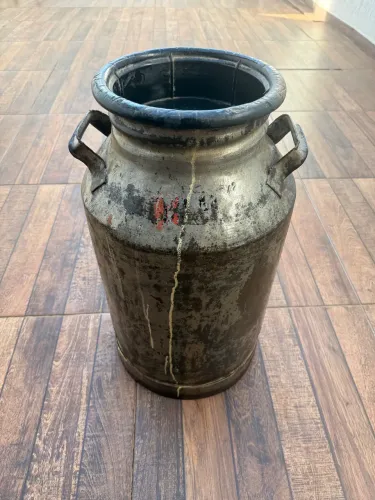 Lata de leite leiteira antiga 50 litros