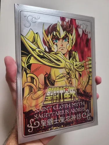 Metal Plate Aiolos de Sagitário Saint Cloth Myth Bandai
