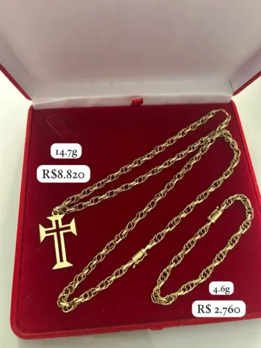 Corrente de ouro 18k (750)