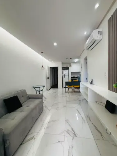 EF - VENDO OU ALUGO APARTAMENTO NO ED. FELICITÁ - 1 SUÍTE - MOBILIADO - BATISTA CAMPOS