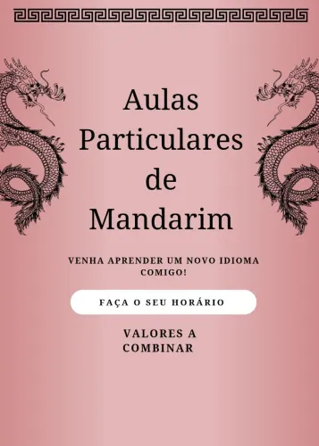 Aulas de mandarim básico 1-3