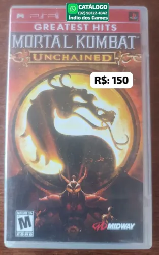 Mortal Kombat Unchained = R$: 150