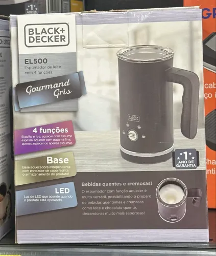 Espumador de leite black&decker