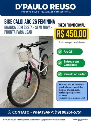 Bike Caloi Aro 26