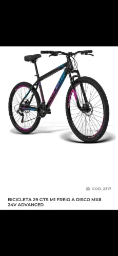 ?Bicicleta GTSM1 Aro 29 (24V) - Praticamente Nova (Com Nota Fiscal)