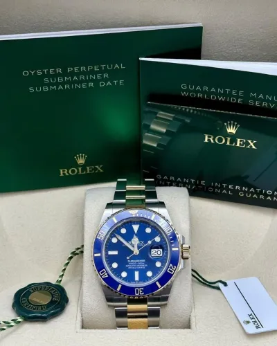 Relógio Rolex Submariner Date 41 Bluesy Original Completo 2025