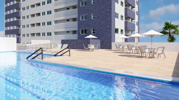 Edf. Costa Baltica | Pronto Pra morar | Andar Alto | Lazer completo