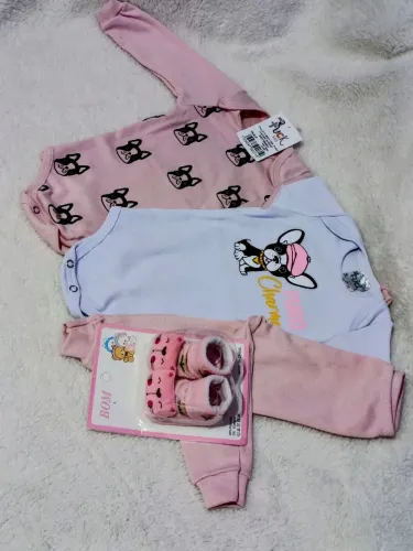 Kit Enxoval de Bebê Completo - Tudo Novo
