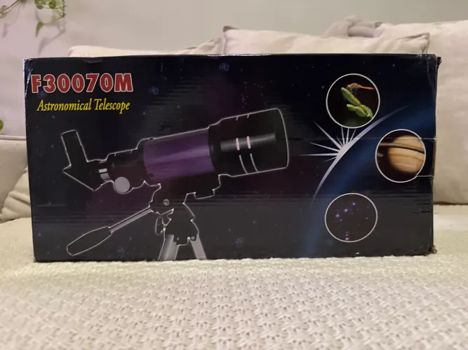 ? Telescópio Astronômico F30070M ? Seminovo, Usado Apenas 1 Vez!