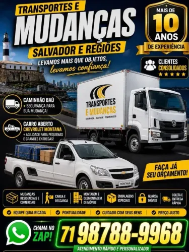 Carreto e mudança
