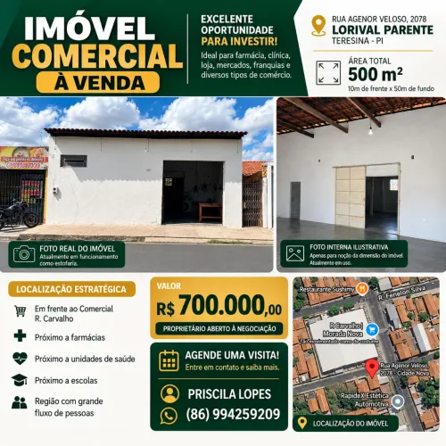Galpão a venda no Lourival Parente?