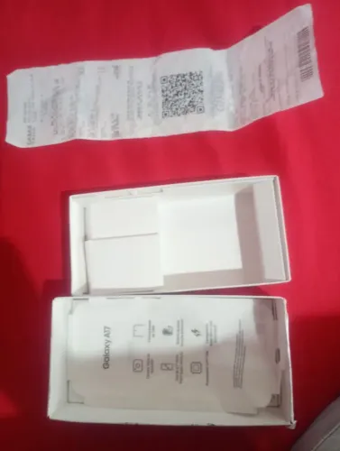 Vendo celular novo na caixa A17 (256 g / 8 Ram)