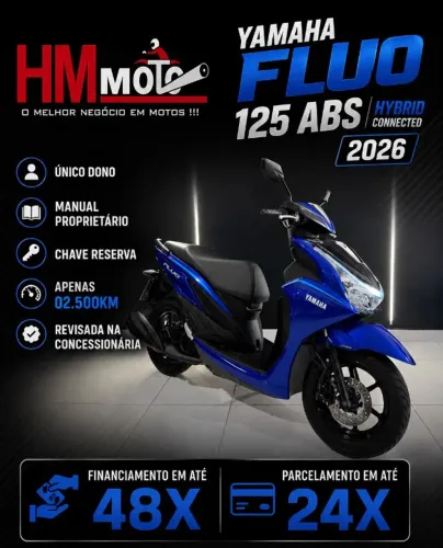 FLUO ABS Híbrida 2026 Único dono 02 mil KM