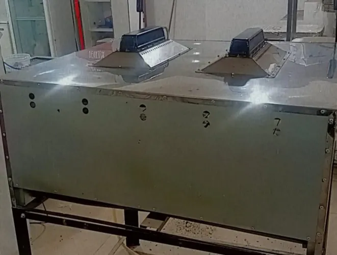 Forno de pizza 90x90 a gás com infravermelho 
