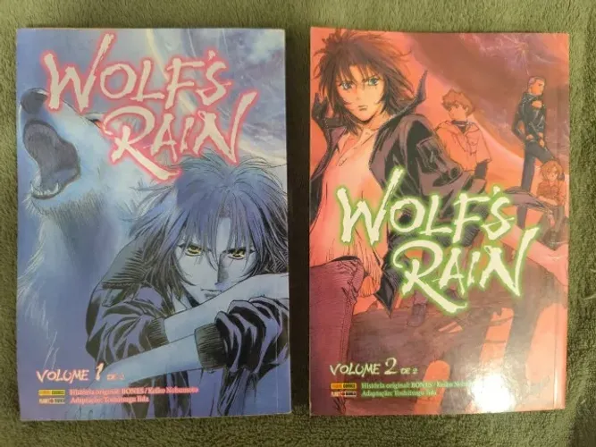Wolf's Rain 1 e 2 - COLEÇÃO COMPLETA