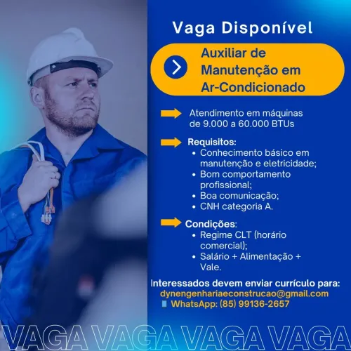 Vaga de emprego 