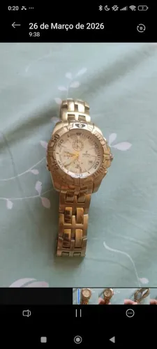 Relógio Festina Dourado 