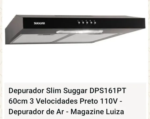 Depurador seminovo apenas usado por 4 meses