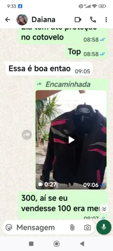 Vende-se jaqueta motoqueiro, feminino!