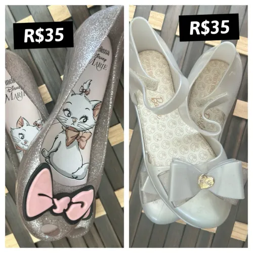 Desapego sapatos/melissas 2/2