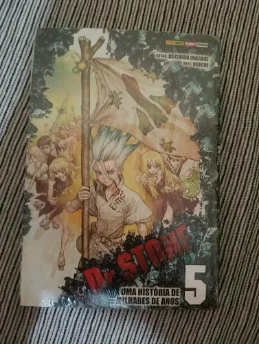 Mangá Doctor Stone Vol. 5 (lacrado)