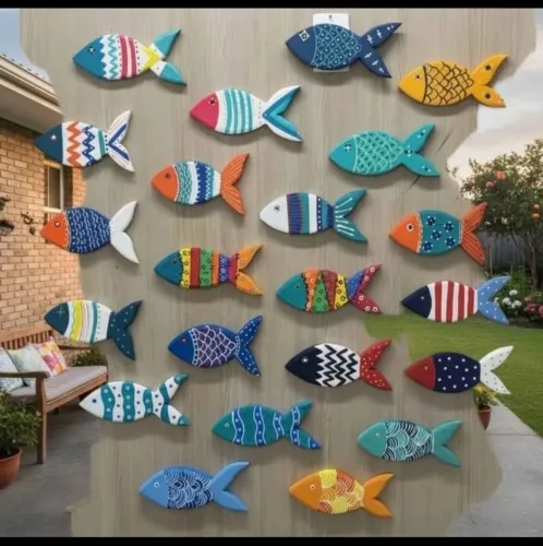 Peixes decorativos 