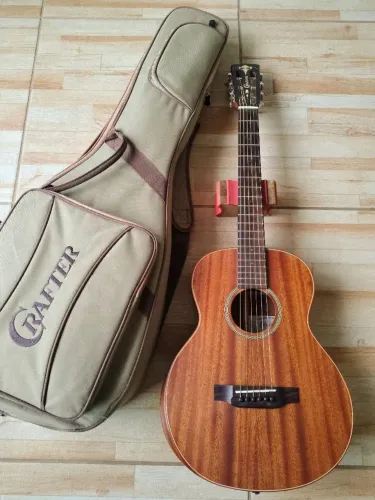 Violão Crafter Mino Baby, tampo sólido mogno!