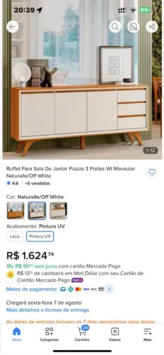 Buffet para sala