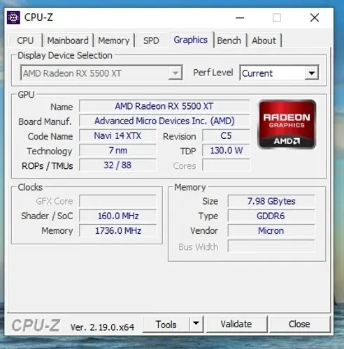 RX 5500 XT 51RICS 8GB