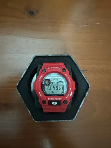 Relógio Casio G-Shock G-7900A G-Rescue Vermelho