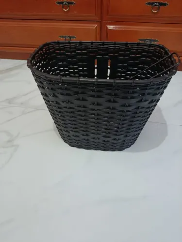 Cesto para bicicleta.