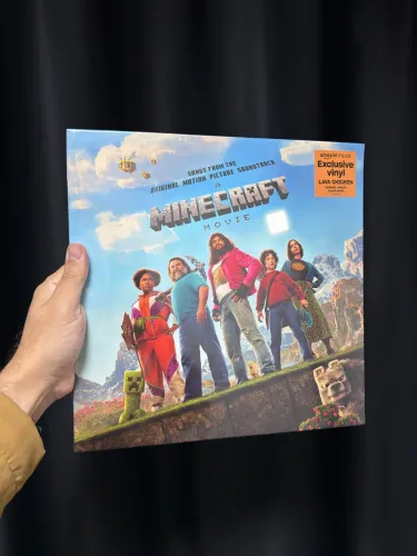 Vinil - Minecraft - O Filme - Lp Exclusivo Amazon ( Disco Laranja ) Lacrado