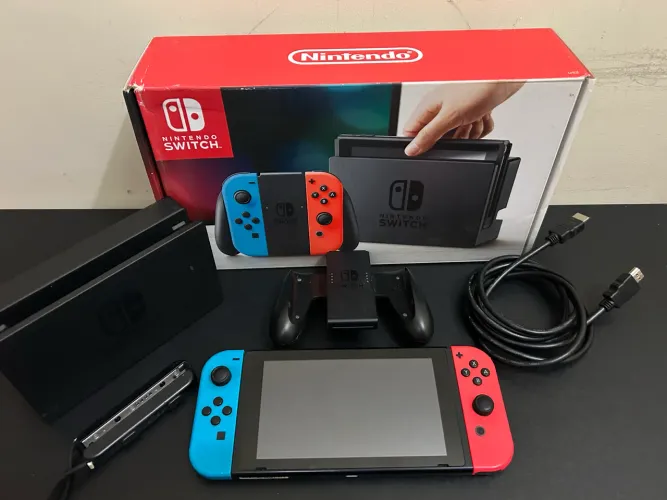 Nintendo Switch V1 Desbloqueável via Software - Completo