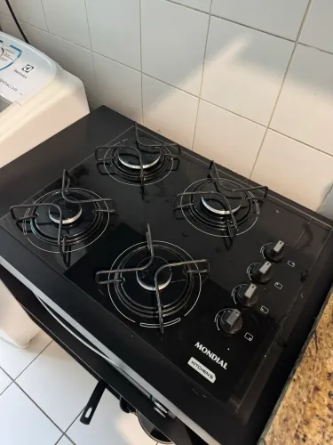 Móvel com cooktop 4 bocas