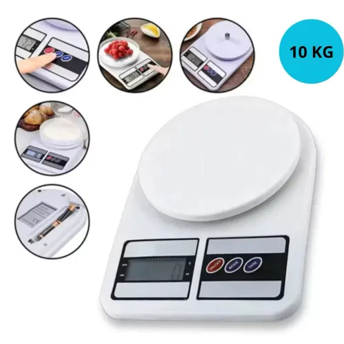 Balança Digital Alta precisão 10 kg Multifucional 2 Pilhas Grátis !