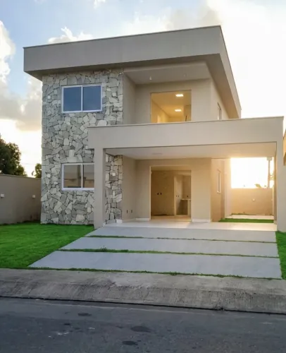 Casa em condomínio, 4 quartos, 4 suítes, 144 m², 2 vagas no Vida nova em Parnamirim
