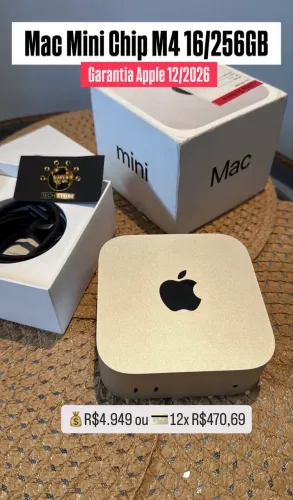 Mac Mini Chip M4 16|256GB