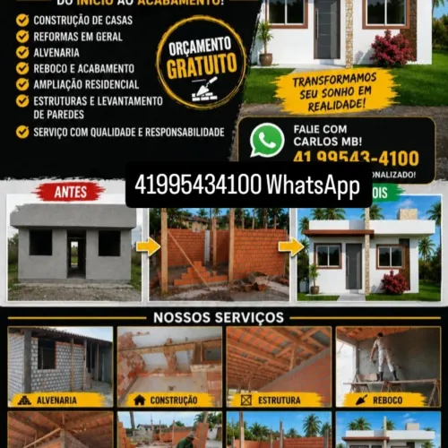 PEDREIRO CONSTRUTOR EMPREITEIRO o