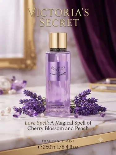 Love Spell Original 250ml - A Magia de Cereja e Pêssego da Victoria's Secret