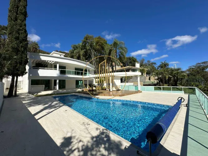 Casa para aluguel, 6 quartos, 4 suítes, 6 vagas, Vila del Rey - Nova Lima/MG