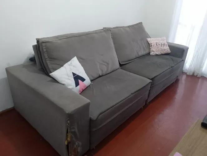 Sofá Grande Retrátil e Reclinável 2,75 m