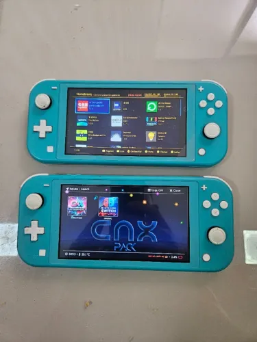 nintendo switch lite 128 desbloqueado seminovo aceitamos consoles como entrada