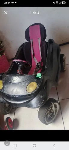 Carrinho smart pintado