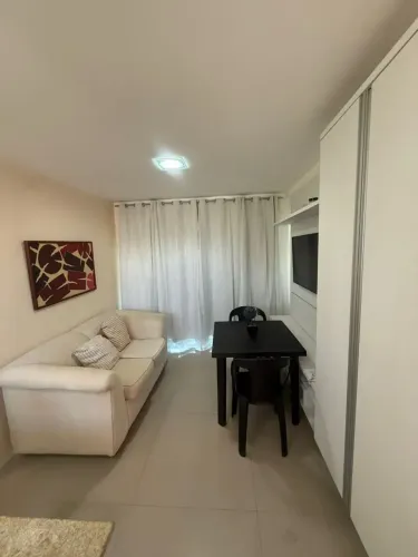 Flat Mobiliado com ar condicionado e Piscina no melhor de Ponta Negra | Natal - RN