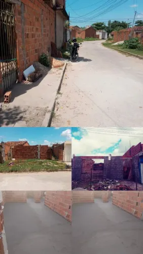 Terreno para vender no valor de 50 mil mais tem conversa esta em ponto de laje,contra piso
