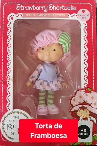 Boneca Torta De Framboesa - Col. Moranguinho Deagostini