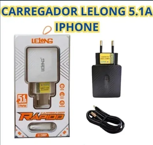 Carregador se iPhone Lelong [NO ATACADO]